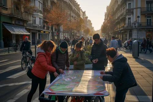 Habitants et collectivités co-construisent un réseau cyclable participatif sécurisé, favorisant déplacements doux, concertation et mobilité durable