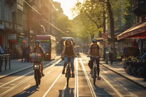 Tableau comparatif détaillant avantages, limites, coût et impact écologique du vélo, de la trottinette et de la marche en milieu urbain