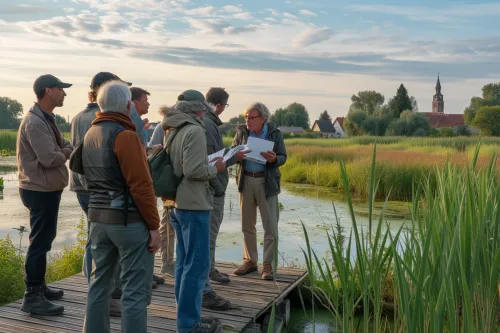 Acteurs locaux impliqués dans un projet territorial favorisant des retombées socio-économiques durables et partagées