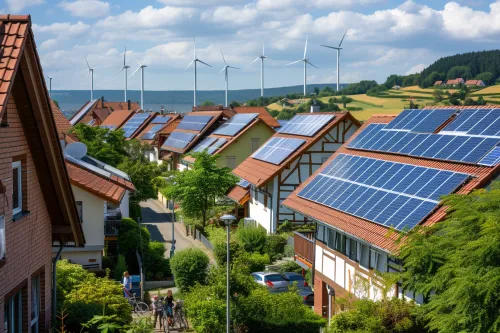 Vue globale du développement mondial des énergies renouvelables, couvrant solaire, éolien, hydraulique et biomasse en 2024