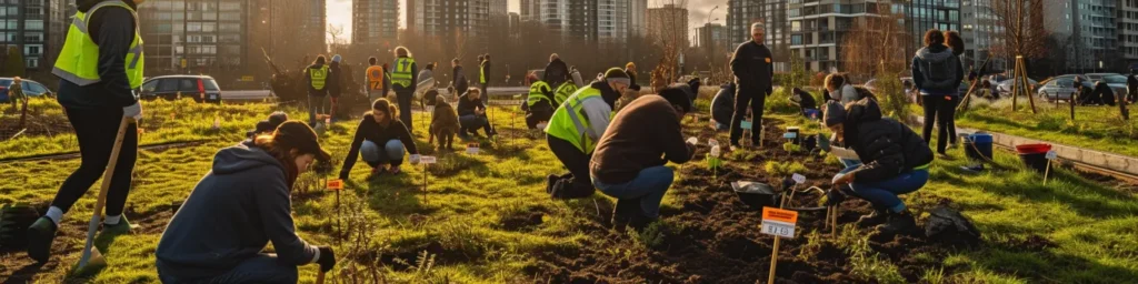 Reforestation participative et développement de forêts urbaines pour renforcer la résilience climatique locale et mondiale